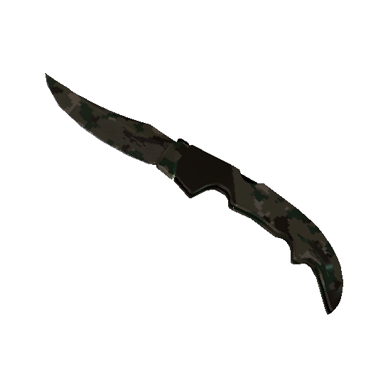 弯刀(★ StatTrak™) | 森林 DDPAT (略有磨损)