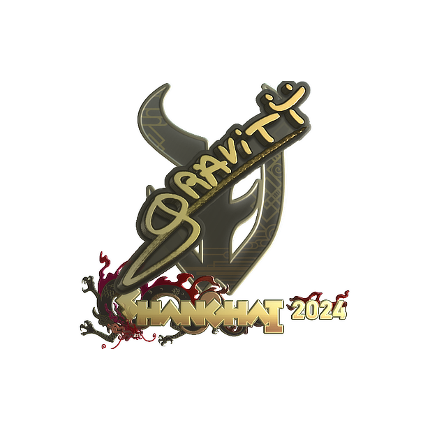 印花 | Graviti(金色)| 2024年上海锦标赛
