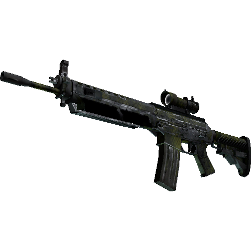 SG 553(纪念品) | 鳄鱼网格 (战痕累累)