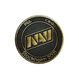 布章 | Natus Vincere (金色) | 2021年斯德哥尔摩锦标赛