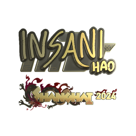 印花 | insani(金色)| 2024年上海锦标赛