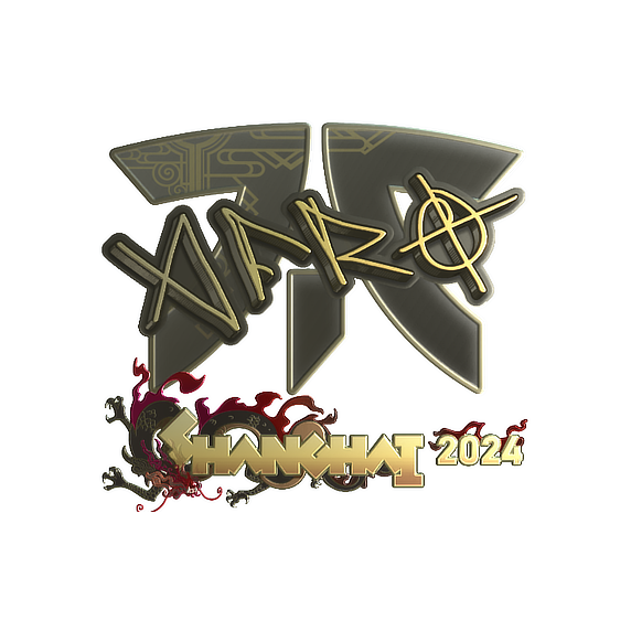 印花 | afro(金色)| 2024年上海锦标赛