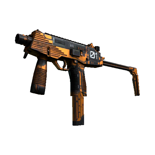 MP9(StatTrak™) | 中度威胁 (久经沙场)
