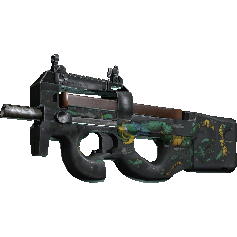 P90(StatTrak™) | 翡翠之龙 (战痕累累)
