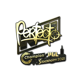 印花 | Perfecto(金色)| 2021年斯德哥尔摩锦标赛