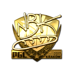 印花 | NBK-(金色)| 2017年克拉科夫锦标赛