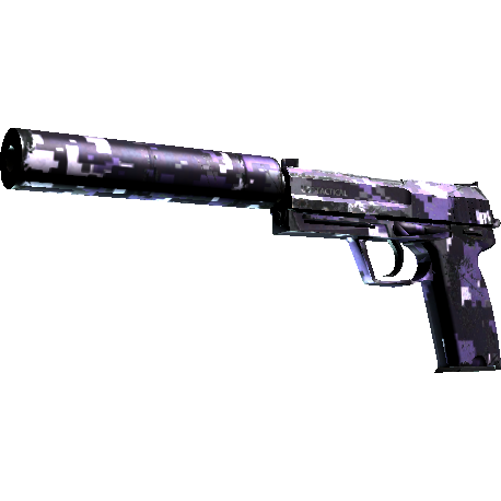 USP 消音版(纪念品) | 紫色 DDPAT (破损不堪)