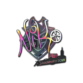 印花 | NiKo (全息) | 2021年斯德哥尔摩锦标赛