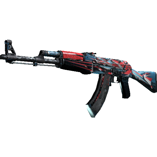 AK-47(StatTrak™) | 混沌点阵 (战痕累累)