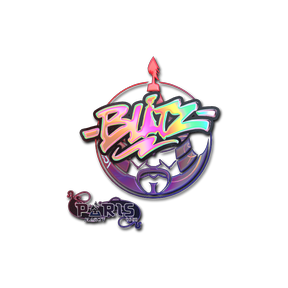 印花 | bLitz(全息)| 2023年巴黎锦标赛