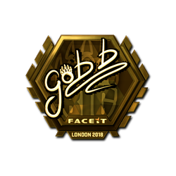印花 | gob b(金色)| 2018年伦敦锦标赛