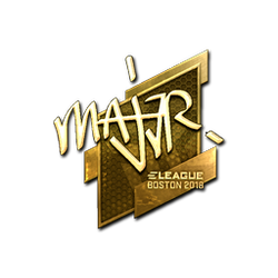 印花 | MAJ3R(金色)| 2018年波士顿锦标赛