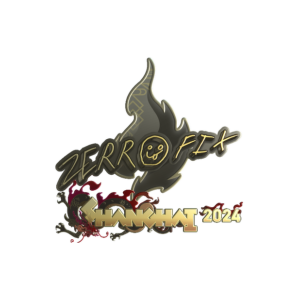 印花 | zeRRoFIX(金色)| 2024年上海锦标赛