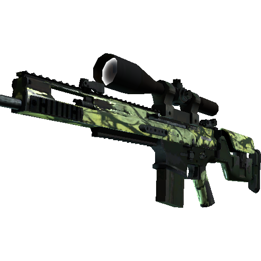 SCAR-20(StatTrak™) | 丛林爆发 (破损不堪)