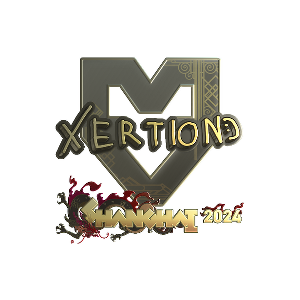 印花 | xertioN(金色)| 2024年上海锦标赛