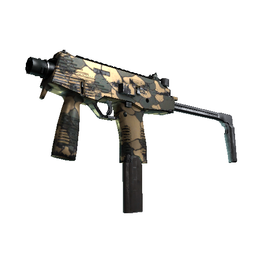 MP9(StatTrak™) | 砂垢 (破损不堪)