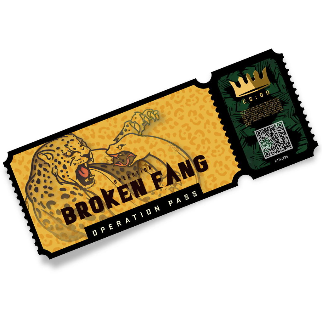 “狂牙大行动”通行证（已过期）