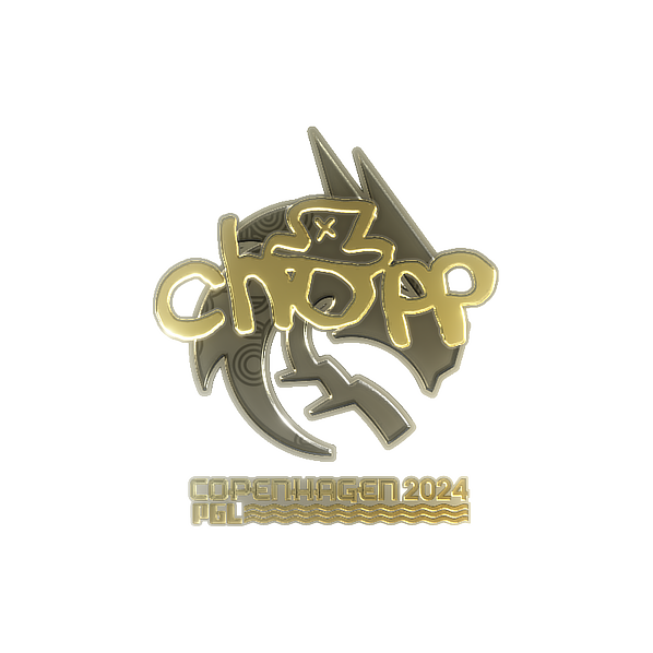 印花 | chopper(金色)| 2024年哥本哈根锦标赛