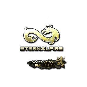 印花 | Eternal Fire(金色)| 2022年安特卫普锦标赛