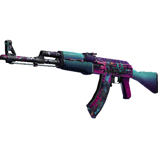AK-47（StatTrak™） | 霓虹骑士 (战痕累累)