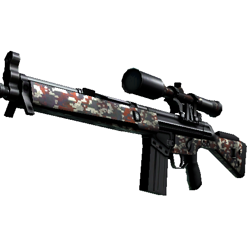 G3SG1(StatTrak™) | 血腥迷彩 (久经沙场)