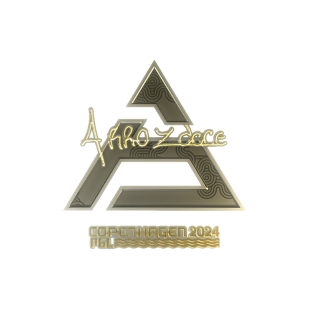 印花 | arrozdoce(金色)| 2024年哥本哈根锦标赛