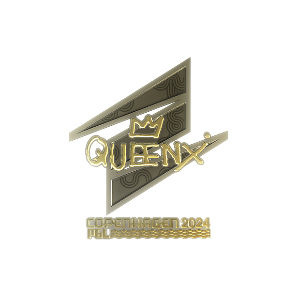 印花 | Queenix(金色)| 2024年哥本哈根锦标赛