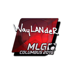印花 | wayLander(闪亮)| 2016年 MLG 哥伦布锦标赛