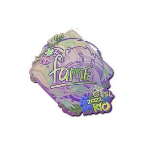 印花 | fame(全息)| 2022年里约热内卢锦标赛