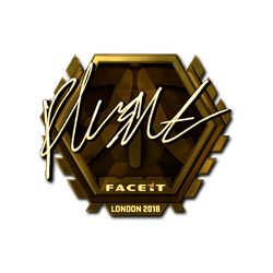 印花 | flusha(金色)| 2018年伦敦锦标赛