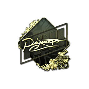印花 | Perfecto(金色)| 2022年里约热内卢锦标赛