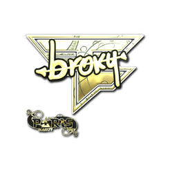 印花 | broky(金色)| 2023年巴黎锦标赛
