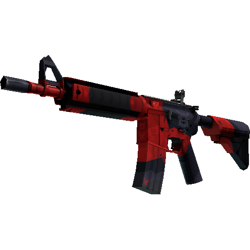 M4A4(StatTrak™) | 杀意大名 (略有磨损)