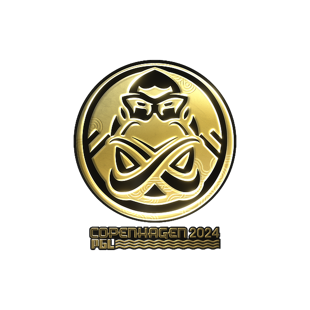 印花 | ENCE(金色)| 2024年哥本哈根锦标赛