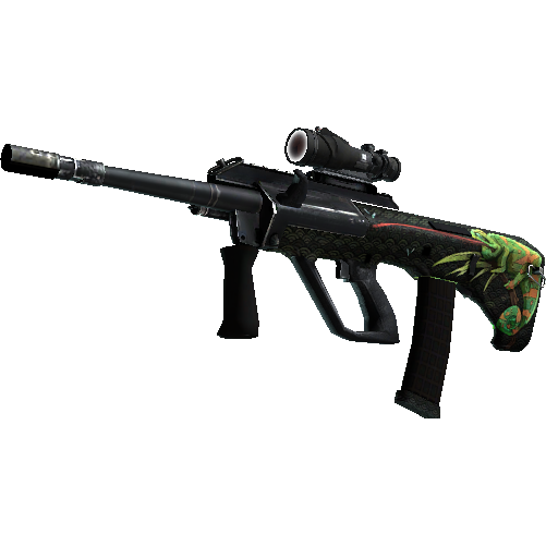 AUG(StatTrak™) | 变色龙 (略有磨损)