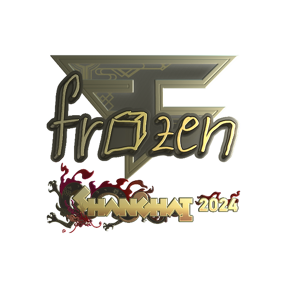 印花 | frozen(金色)| 2024年上海锦标赛