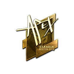 印花 | apEX(金色)| 2018年波士顿锦标赛