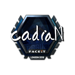 印花 | cadiaN(闪亮)| 2018年伦敦锦标赛