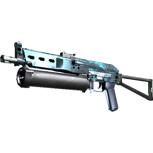 PP-野牛(StatTrak™) | 钻蓝半调 (崭新出厂)