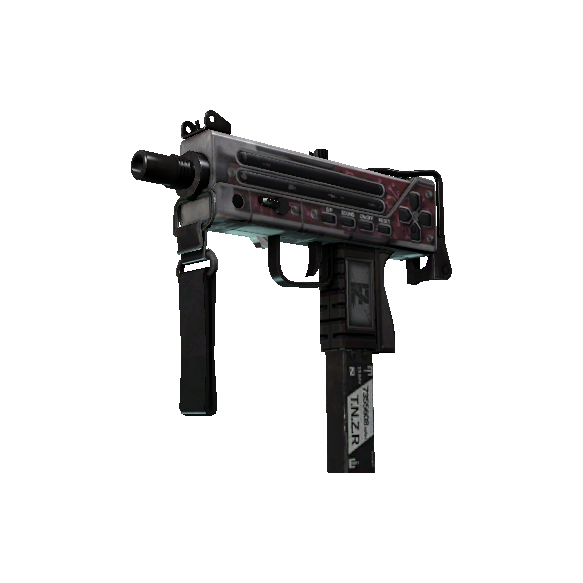MAC-10(StatTrak™) | 战争手柄 (战痕累累)