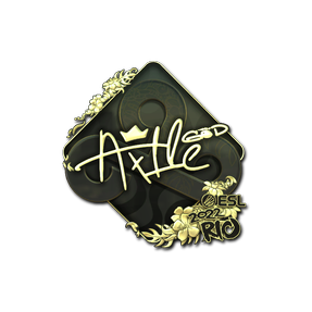 印花 | Ax1Le(金色)| 2022年里约热内卢锦标赛