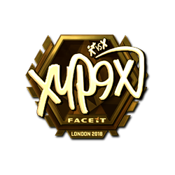 印花 | Xyp9x(金色)| 2018年伦敦锦标赛