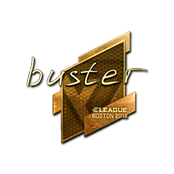 印花 | buster(金色)| 2018年波士顿锦标赛