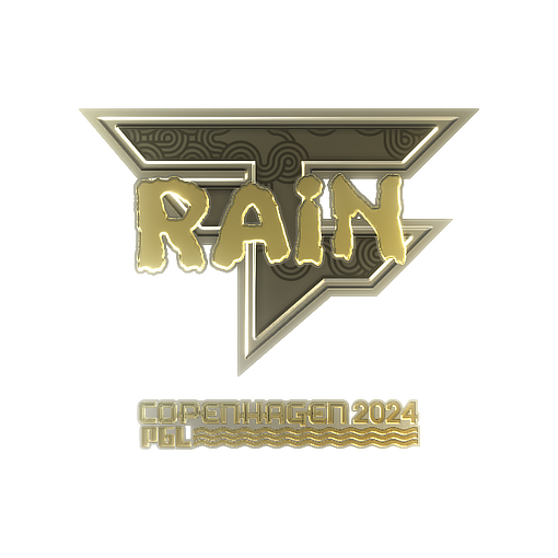 印花 | rain(金色)| 2024年哥本哈根锦标赛