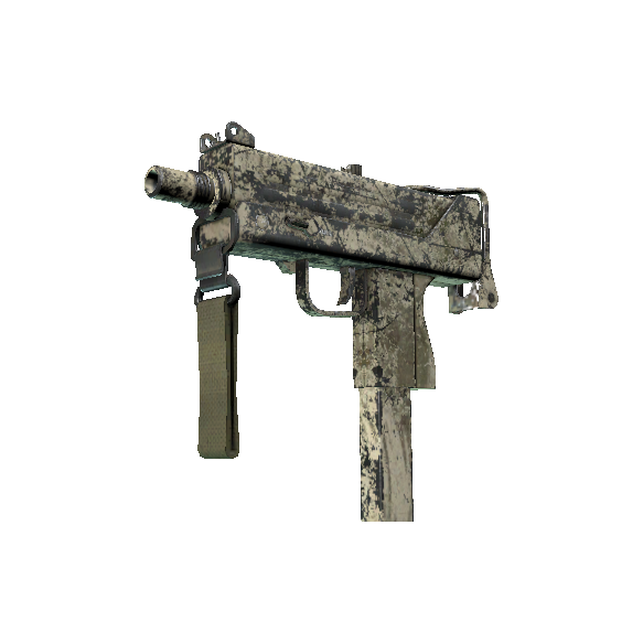 MAC-10 | 棕榈色 (战痕累累)
