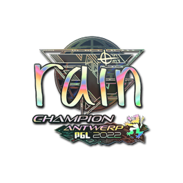 印花 | rain(全息,冠军)| 2022年安特卫普锦标赛