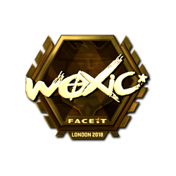 印花 | woxic(金色)| 2018年伦敦锦标赛