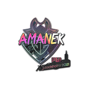 印花 | AMANEK (全息) | 2021年斯德哥尔摩锦标赛
