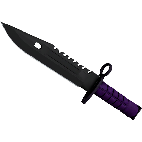 M9 刺刀(★ StatTrak™) | 致命紫罗兰 (略有磨损)