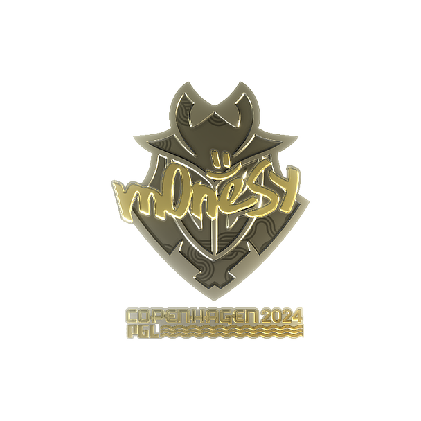 印花 | m0NESY(金色)| 2024年哥本哈根锦标赛